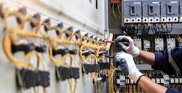 Professional Electrician technician working in Pandora, OH